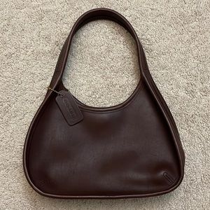 SOLD *Rare Vintage Coach Ergo Mini Satchel Mahogany